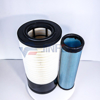 Air Filter 600-185-4110/P532966/AF25667 Excavator Parts For PC200/240-8 DH215-9 R215-9