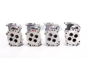 S6D125 Engine Cylinder Head/Cover For Excavator KOMATSU PC450-7